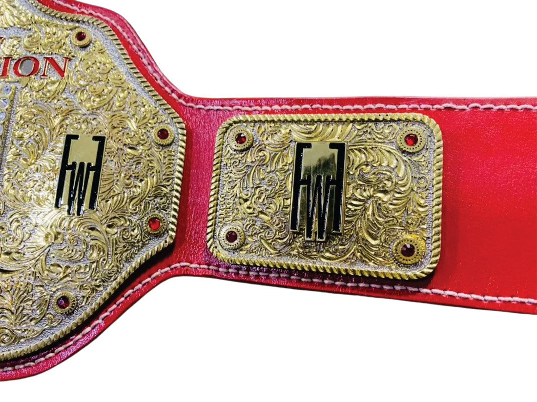 FFW Pro Wrestling Title Belts  Customizable Championship Belt Title Belts Nation
