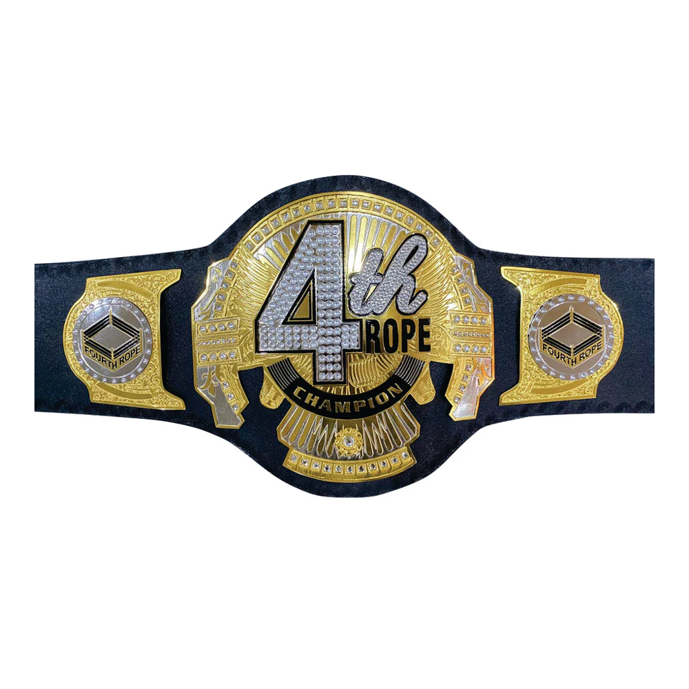 4th rope world heavyweight Custom Championship Replica Title Belt