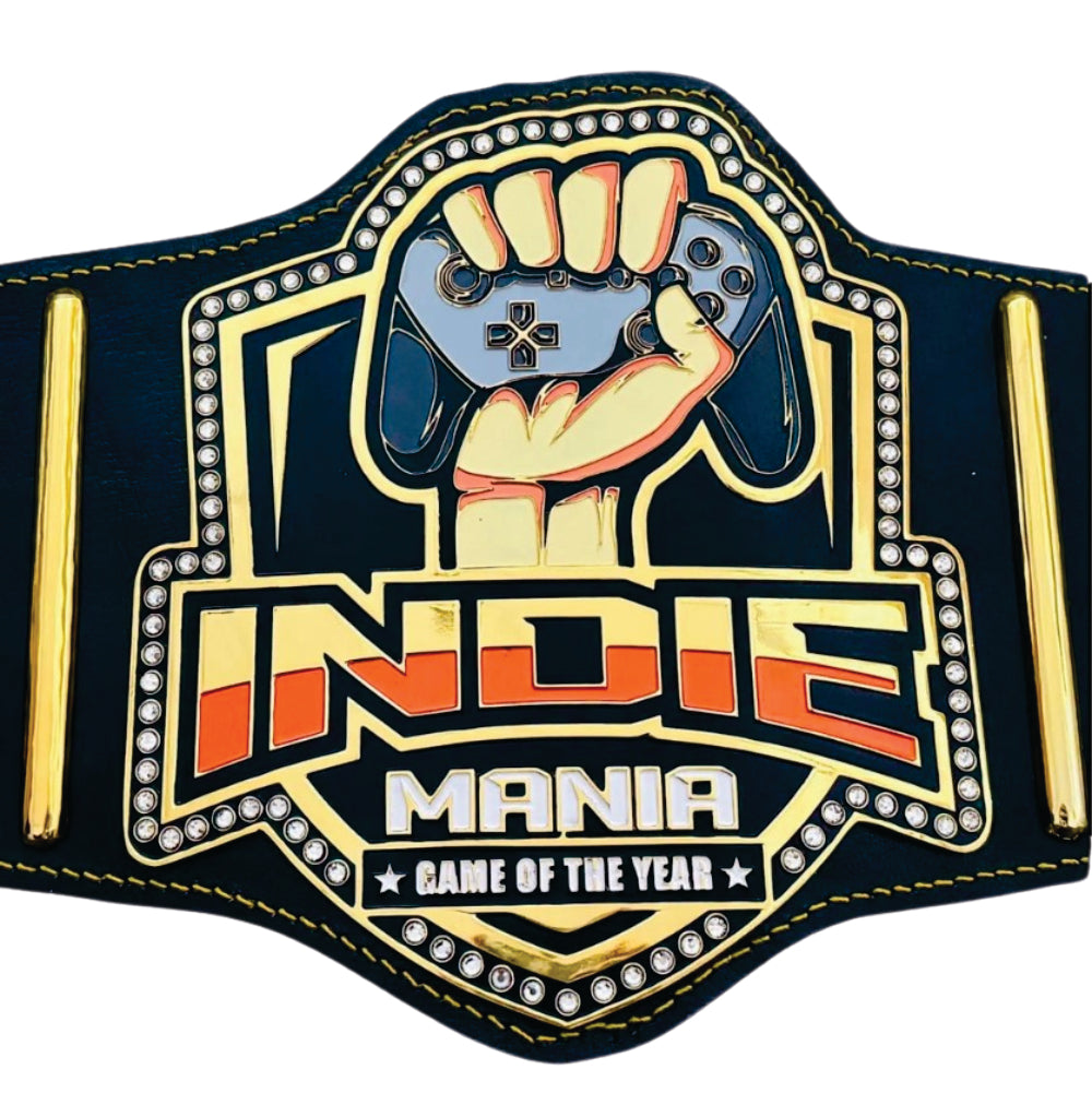 Indie Mania Game of thr Year Championship Belt Title Belts Nation