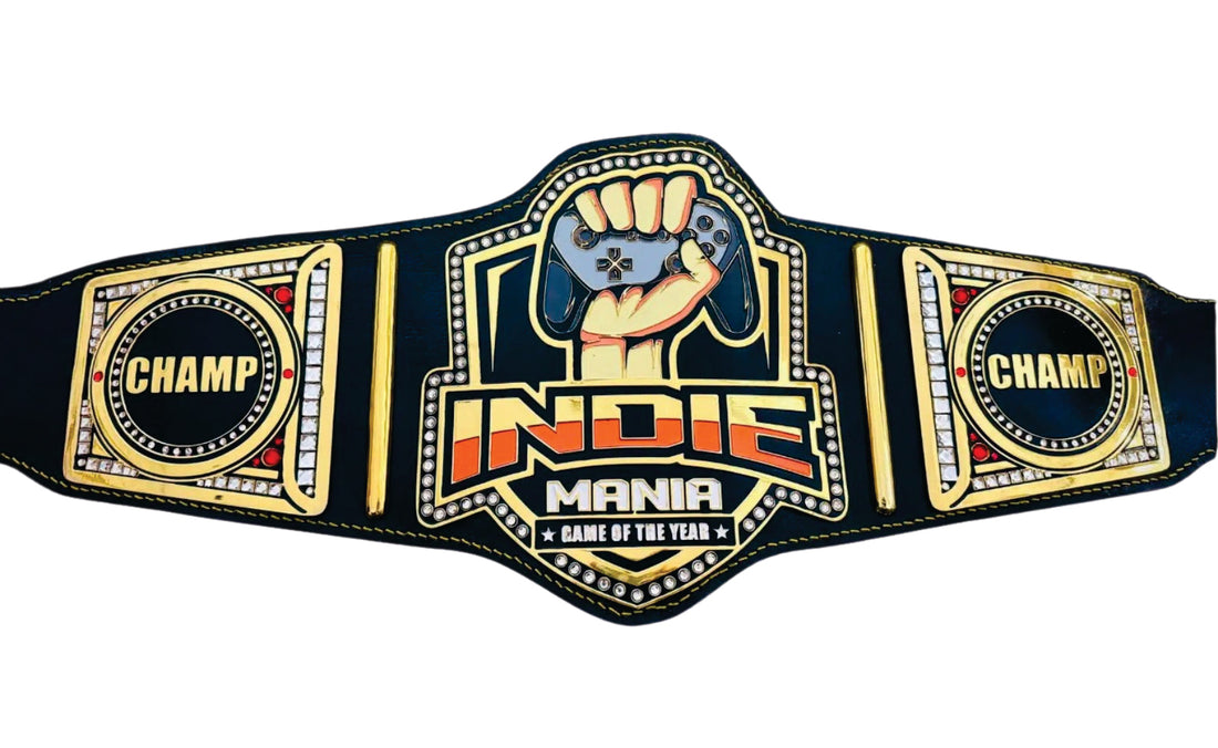 Indie Mania Game of thr Year Championship Belt Title Belts Nation