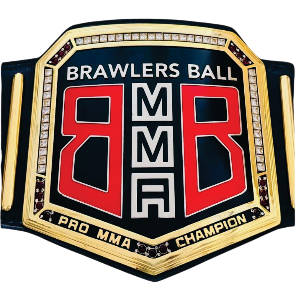 Brawlers Ball PRO MMA Champion Championship Belt Title Belts Nation