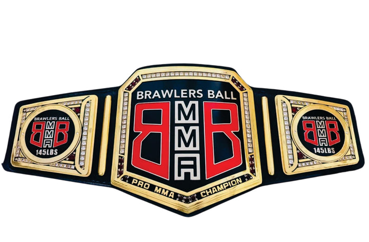 Brawlers Ball PRO MMA Champion Championship Belt Title Belts Nation