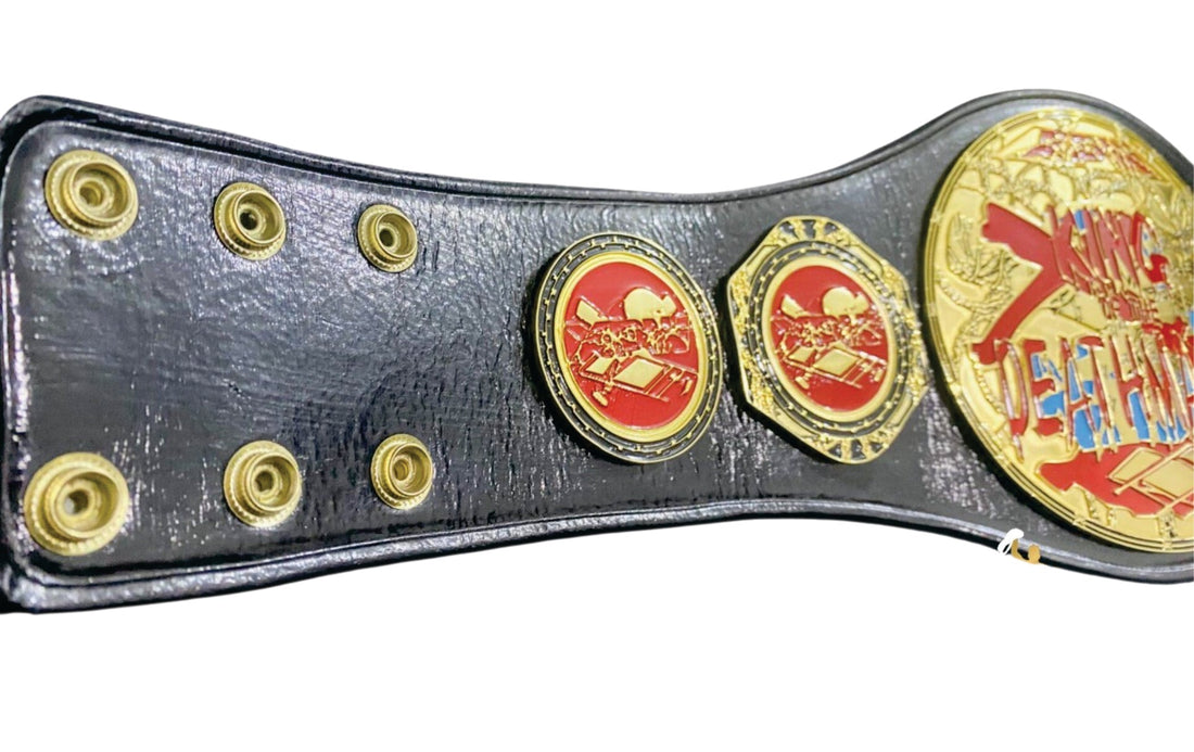 King of the Death Match Custom Championship Wrestling Belt Title Belts Nation