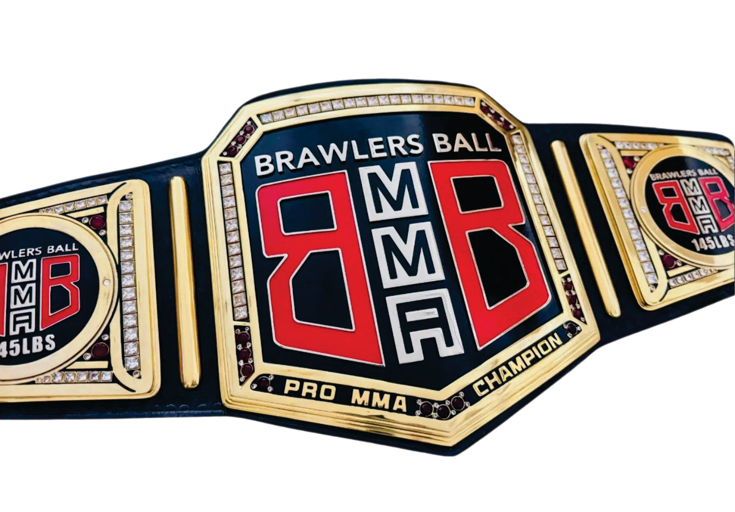 Brawlers Ball PRO MMA Champion Championship Belt Title Belts Nation