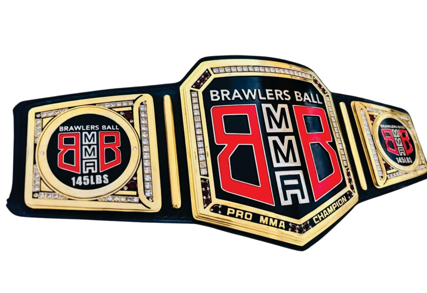 Brawlers Ball PRO MMA Champion Championship Belt Title Belts Nation