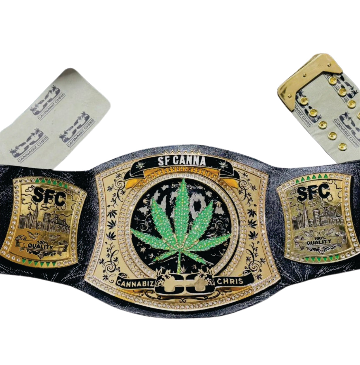 Custom Cannabis Spinner Championship Belt Title Belts Nation