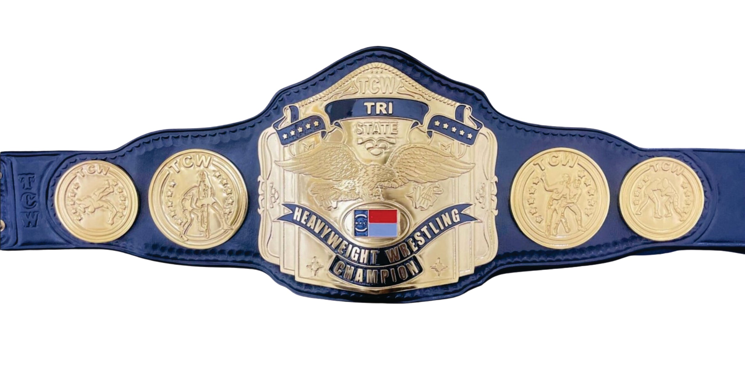 TCW TRI STATES HEAVYWEIGHT WRESTLING CHAMPIONSHIP BELT Title Belts Nation