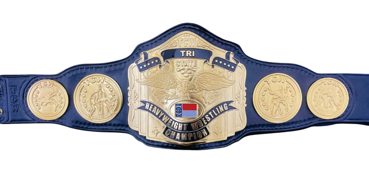 TCW TRI STATES HEAVYWEIGHT WRESTLING CHAMPIONSHIP BELT Title Belts Nation