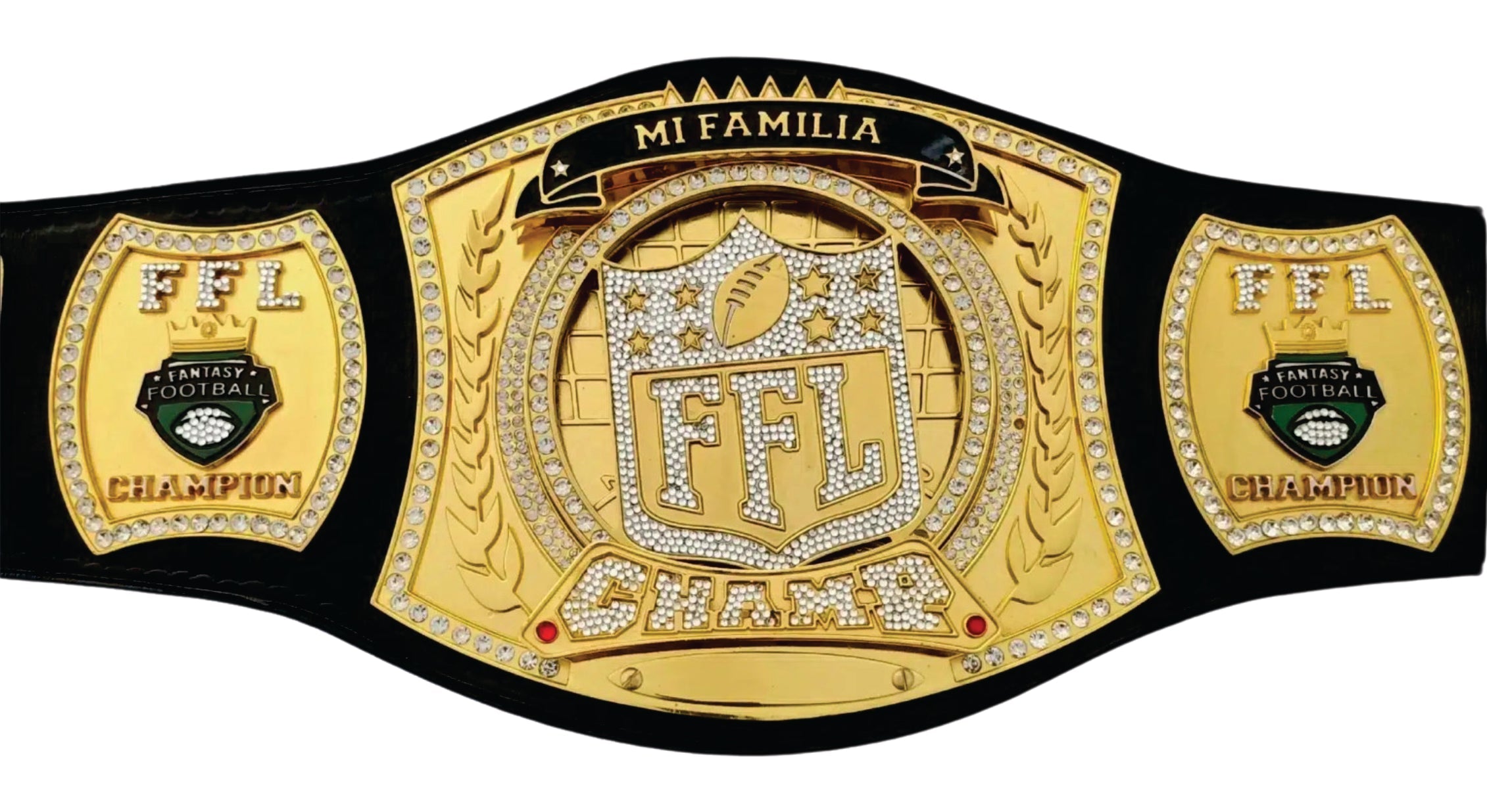 Breese 4-Life Noelle & Jason Championship Belt Title Belts Nation