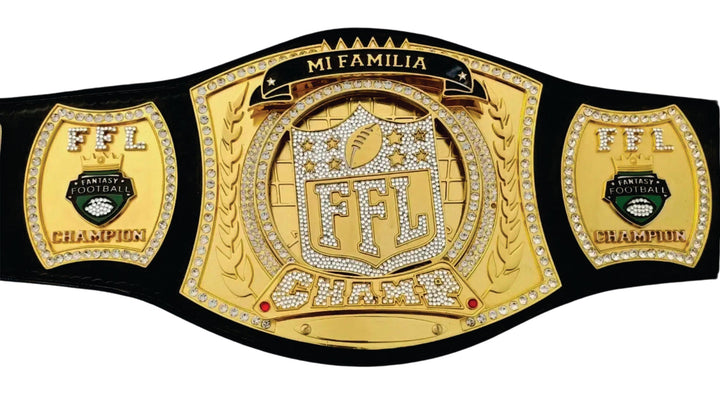 Breese 4-Life Noelle & Jason Championship Belt Title Belts Nation