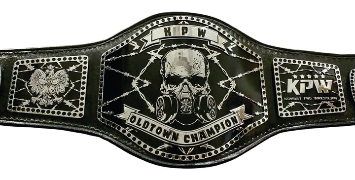 BLACK WORLD KPW OLD TOWN CHAMPION CHAMPIONSHIP BELT Title Belts Nation