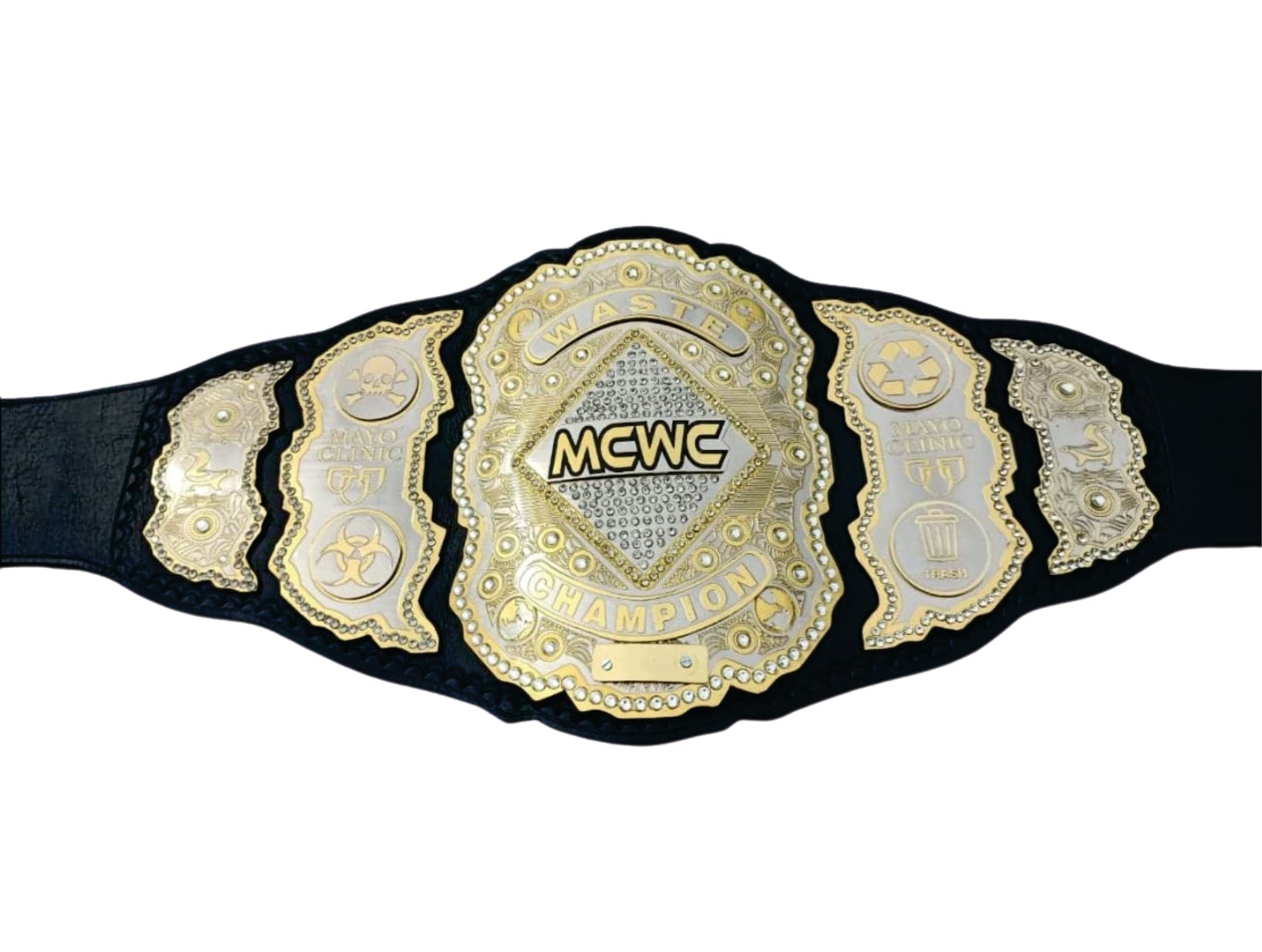 Waste MCWC Champion Championship Belt Title Belts Nation