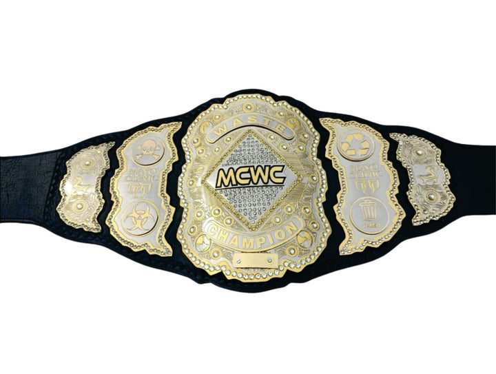 Waste MCWC Champion Championship Belt Title Belts Nation
