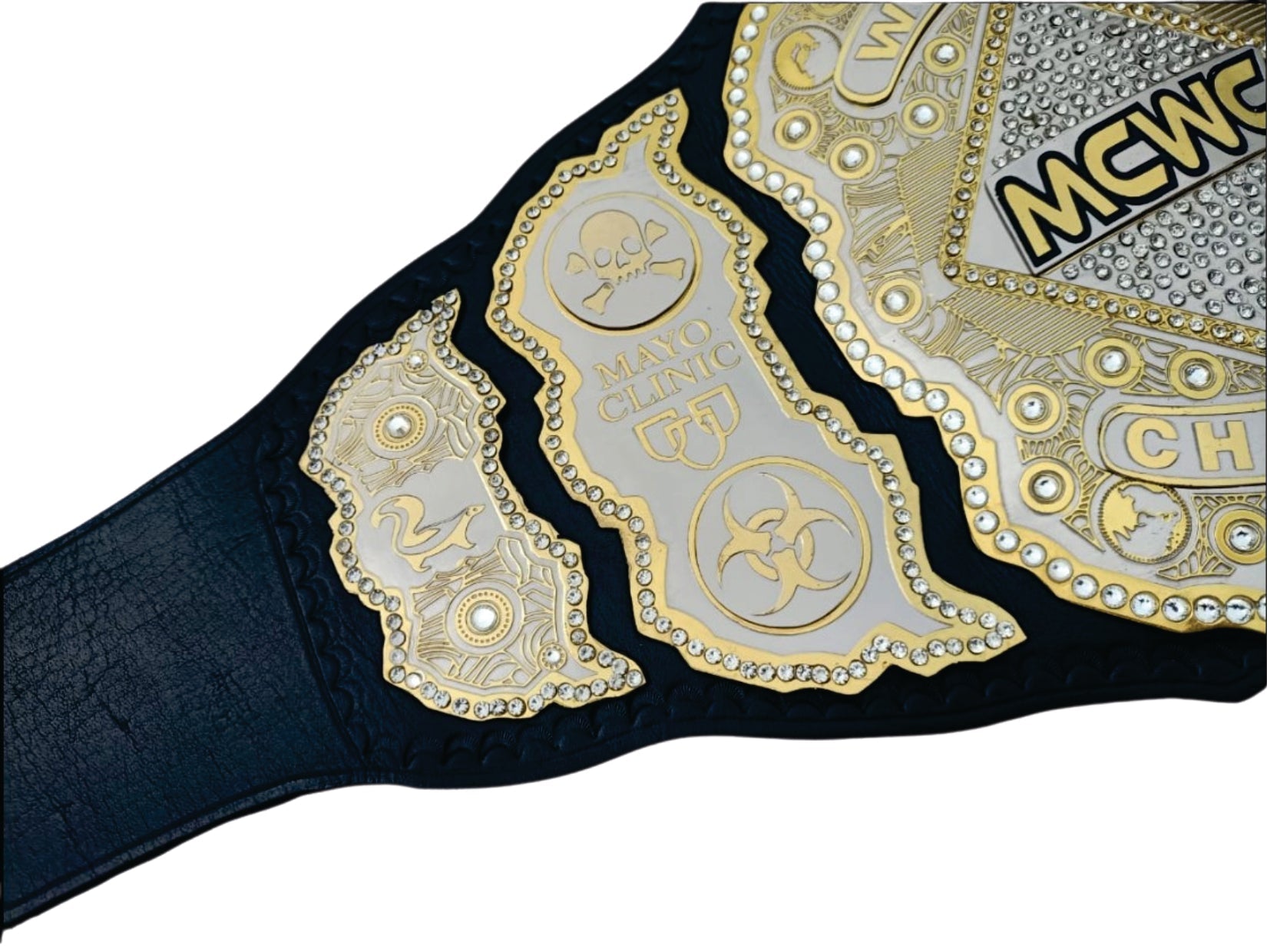 Waste MCWC Champion Championship Belt Title Belts Nation