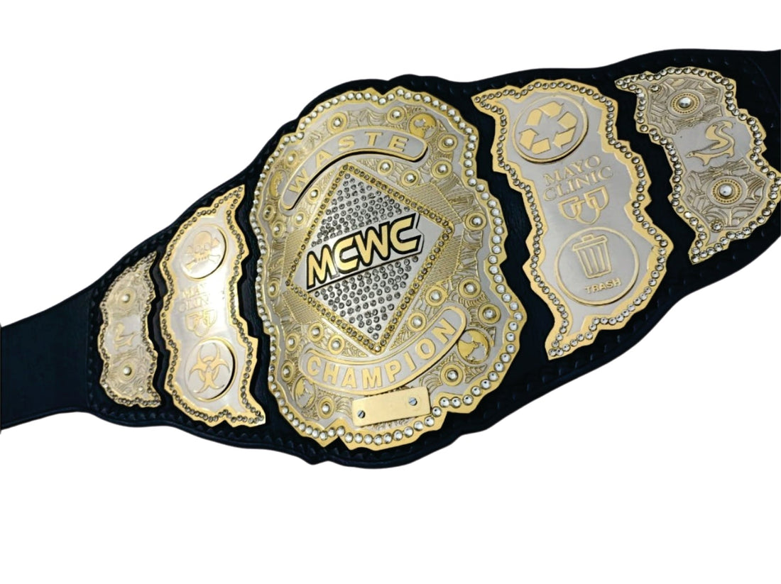 Waste MCWC Champion Championship Belt Title Belts Nation