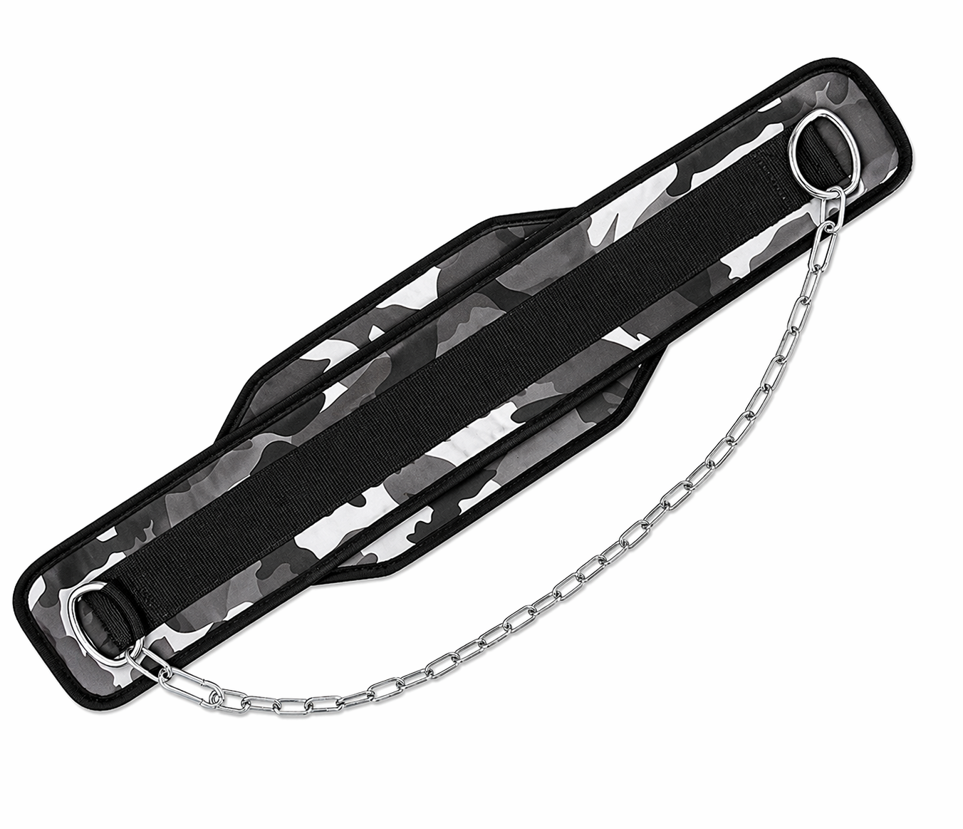 Rad Weightlifting Dipping Power Belt With Metal Chain Back Support Training Bodybuilding