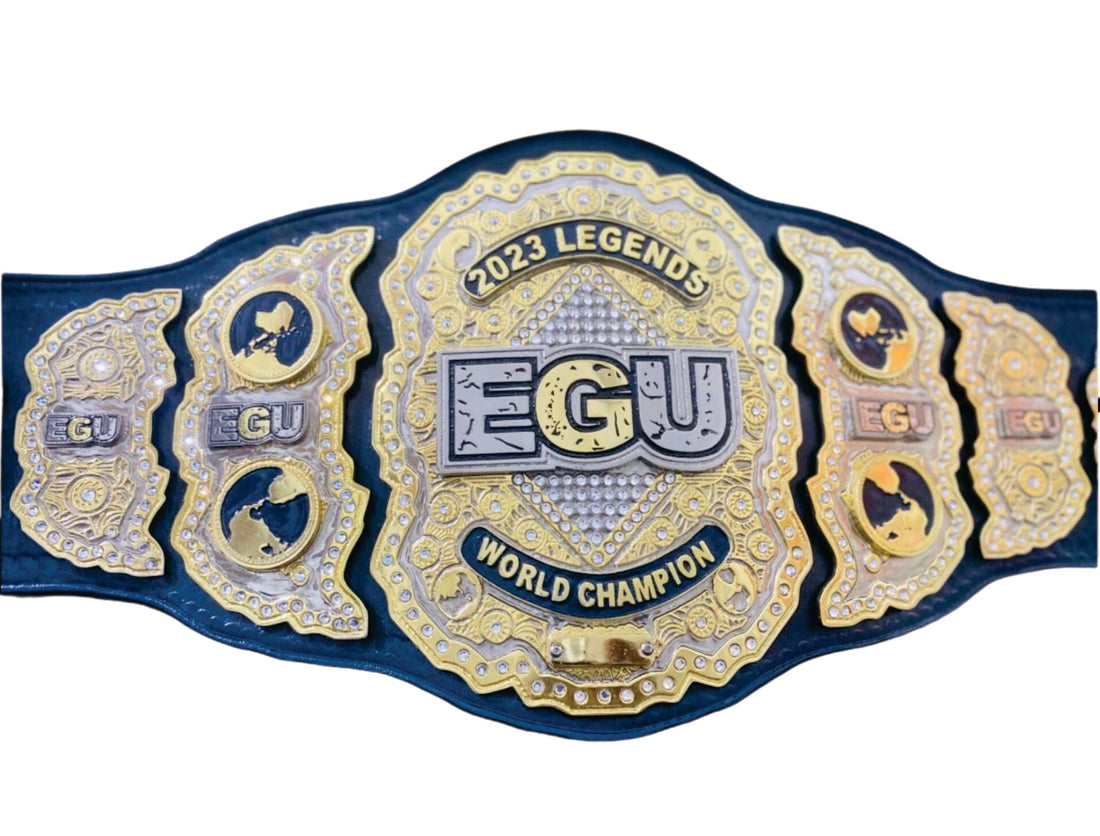 EGU 2023 Legends World Champion Championship Belt Title Belts Nation