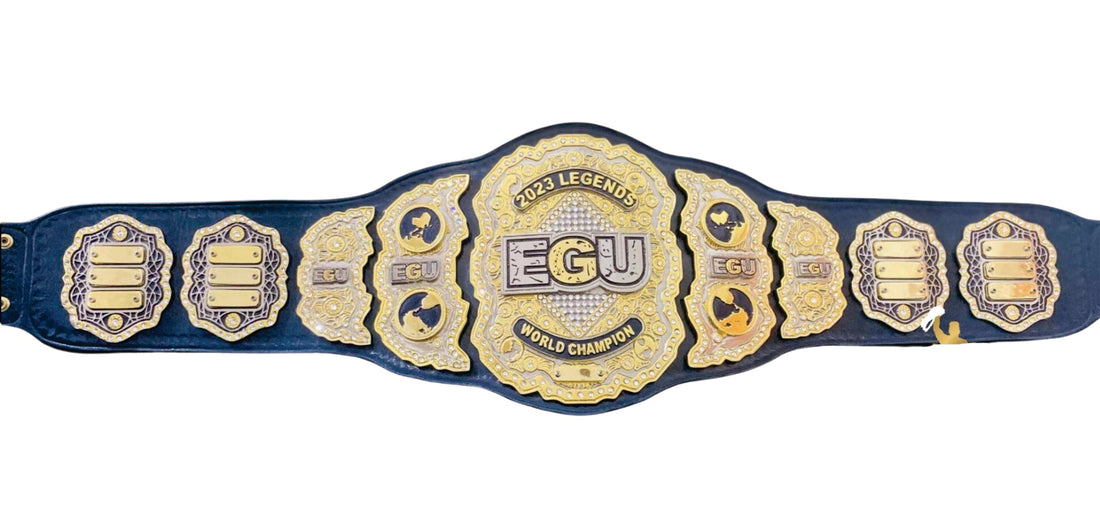 EGU 2023 Legends World Champion Championship Belt Title Belts Nation