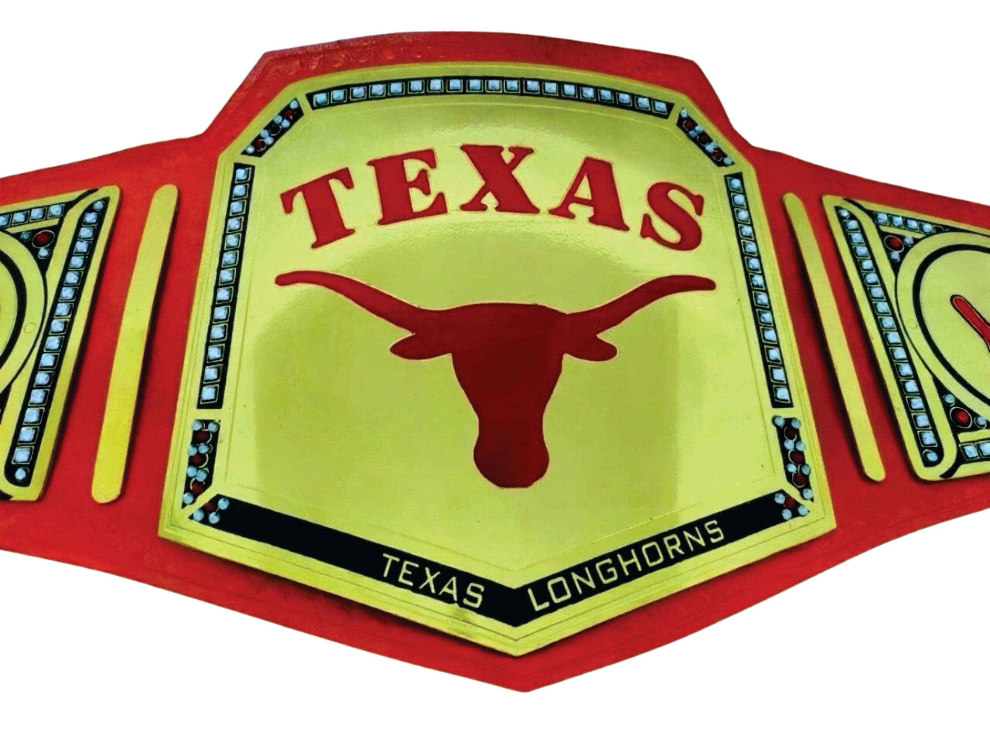 Texas Longhorns Football NCAA Championship Belt Title Belts Nation