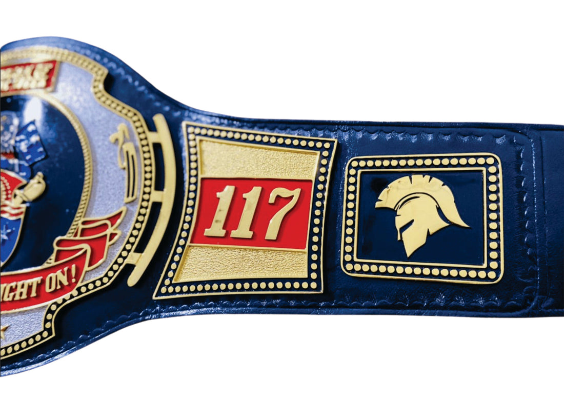 US Navy Trojan of the Week 117 Championship Belt Title Belts Nation