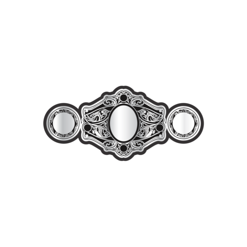 Intricate Tribal Custom Championship Belt | Personalized Filigree Title