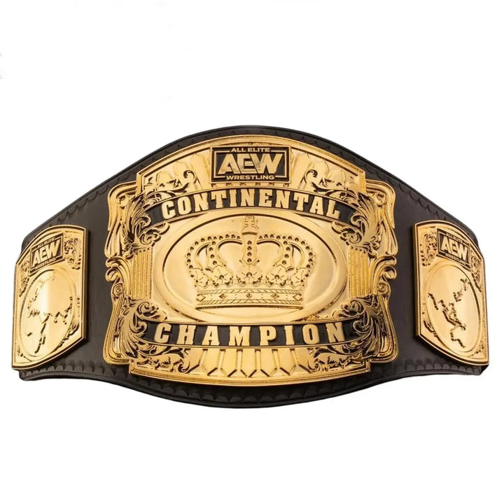 AEW Continental Champion Replica Belt – Gold Wrestling Title Championship Belts Online