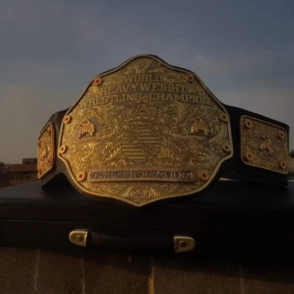 BIG GOLD CRUMRINE CNC MADE CHAMPIONSHIP BELT Championship Belts Online