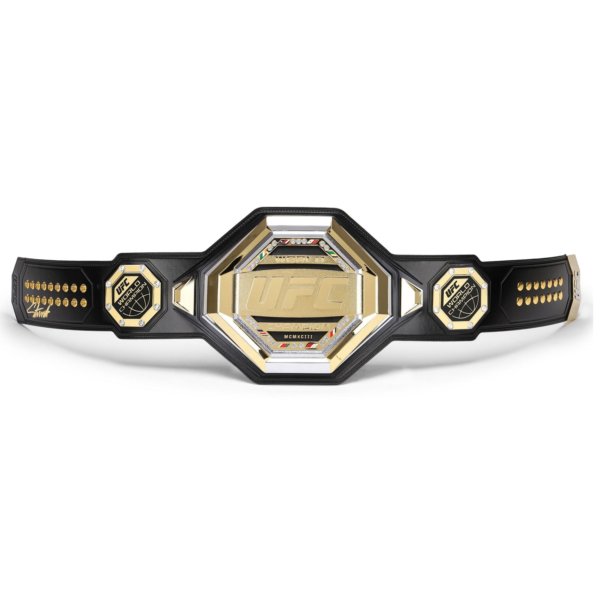 Israel Adesanya Signed UFC Legacy Championship Replica Belt Championship Belts Online