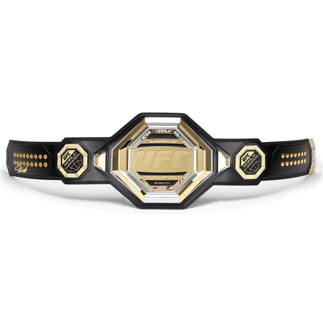 Israel Adesanya Signed UFC Legacy Championship Replica Belt Championship Belts Online