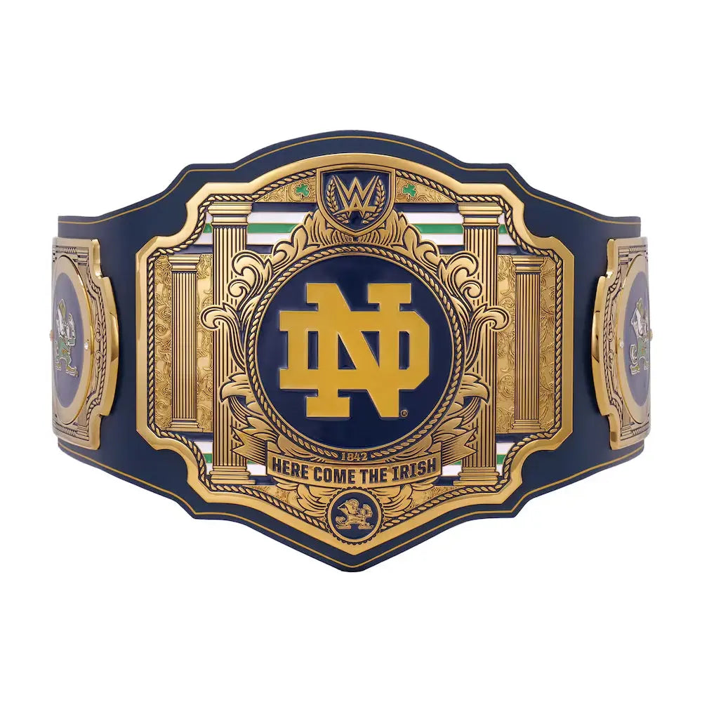 Notre Dame Fighting Irish WWE Legacy Title Belt Championship Belts Online