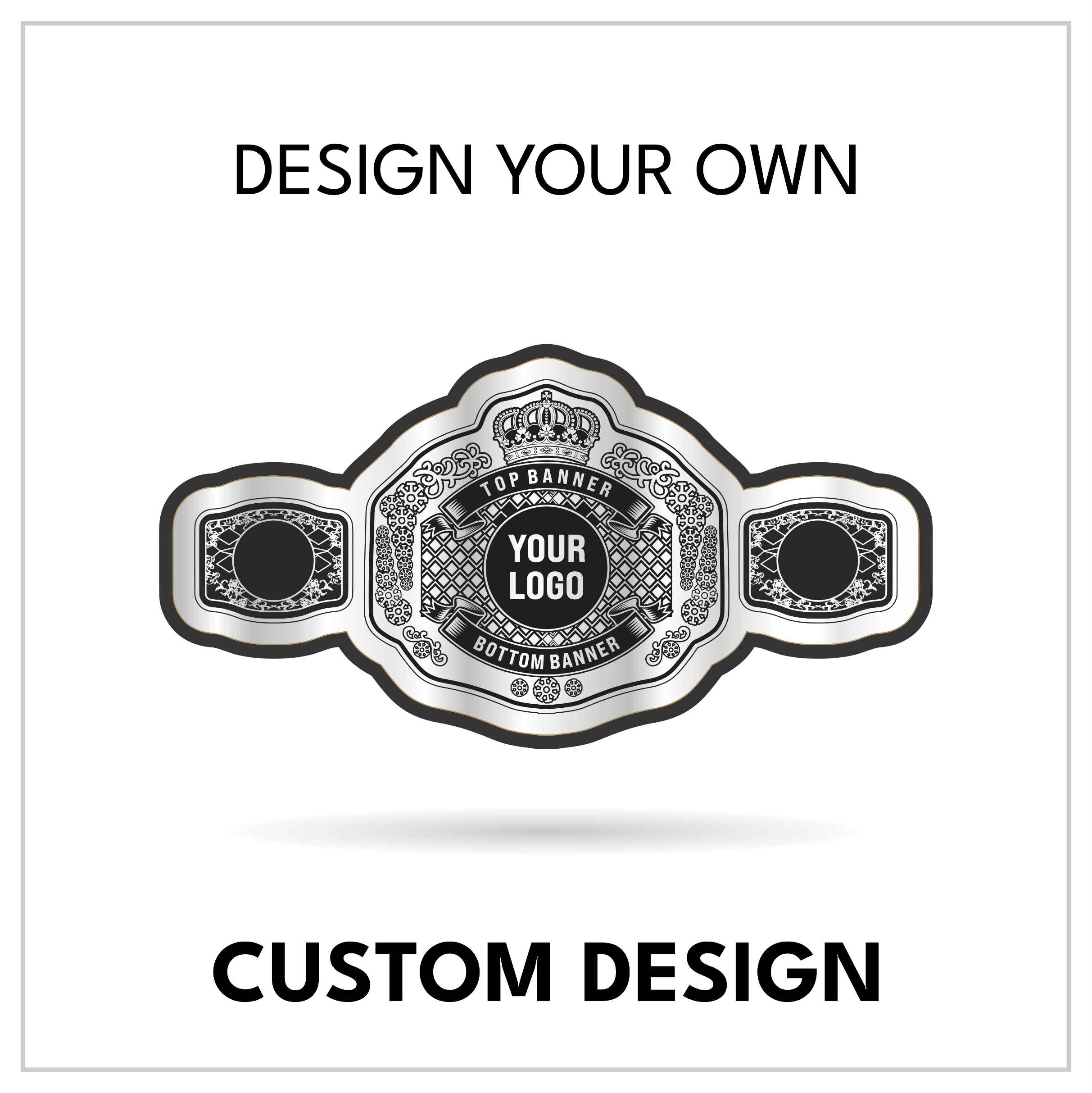 Royal Crown Custom Championship Belt | Design Your Own Regal Title