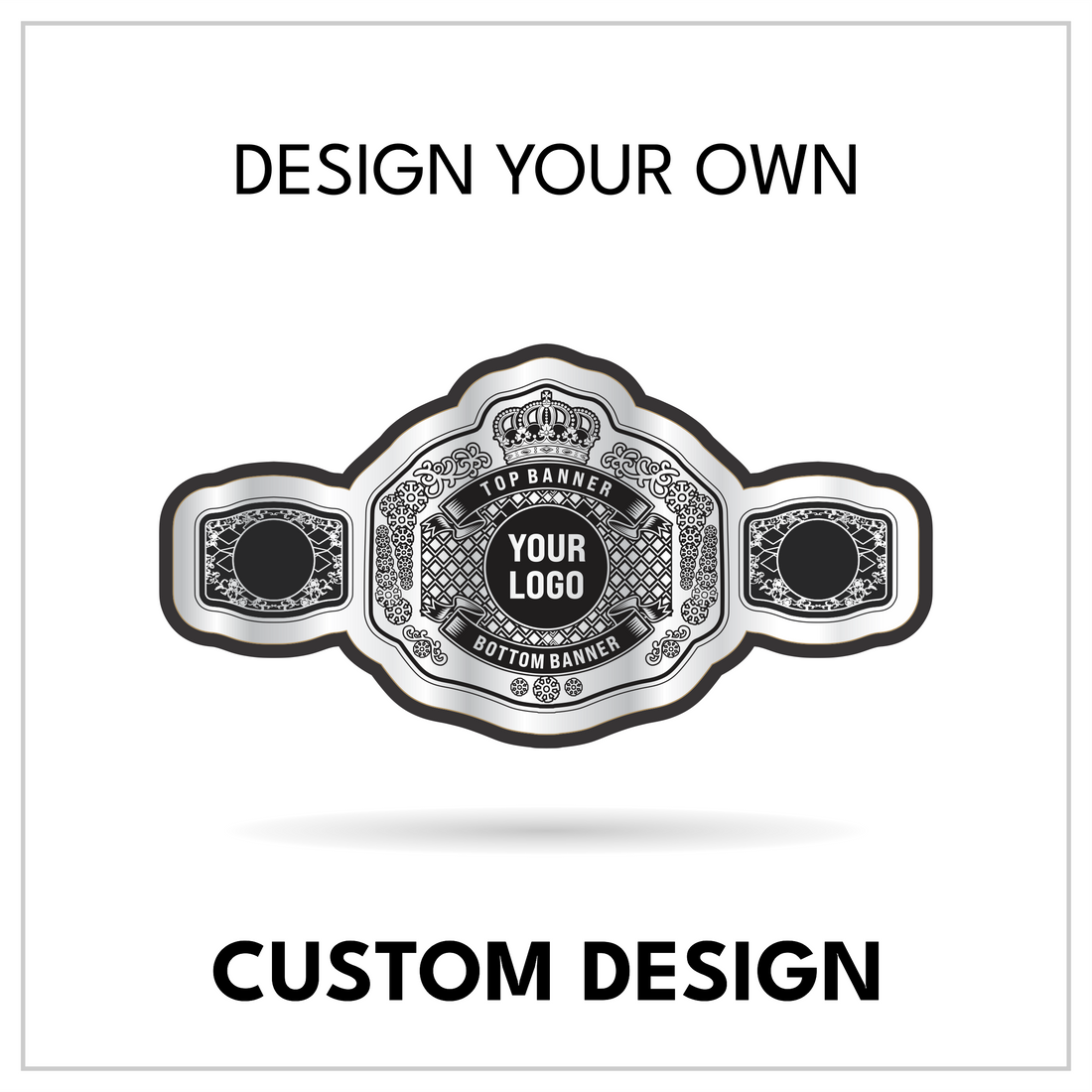 Royal Crown Custom Championship Belt | Design Your Own Regal Title