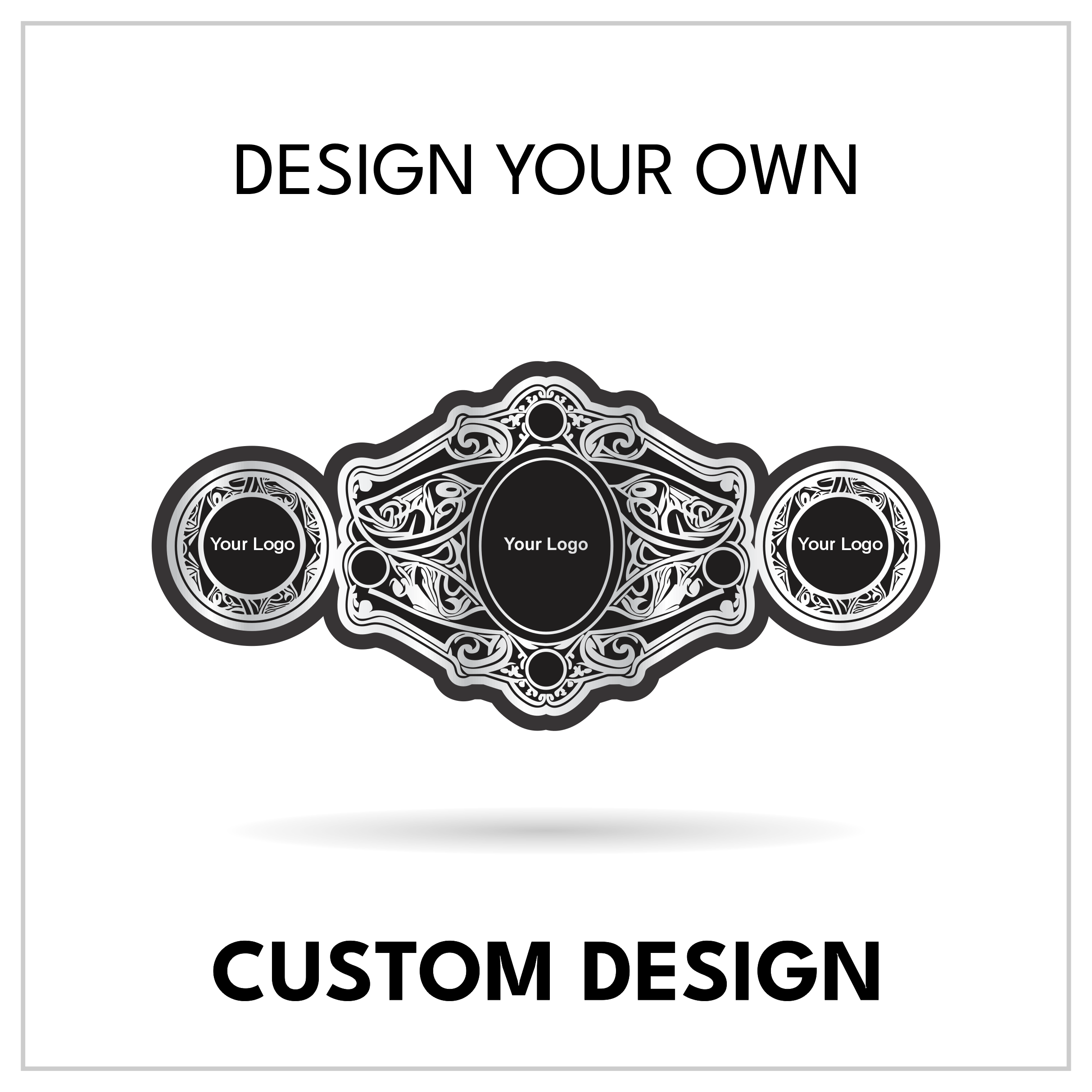 Intricate Tribal Custom Championship Belt | Personalized Filigree Title