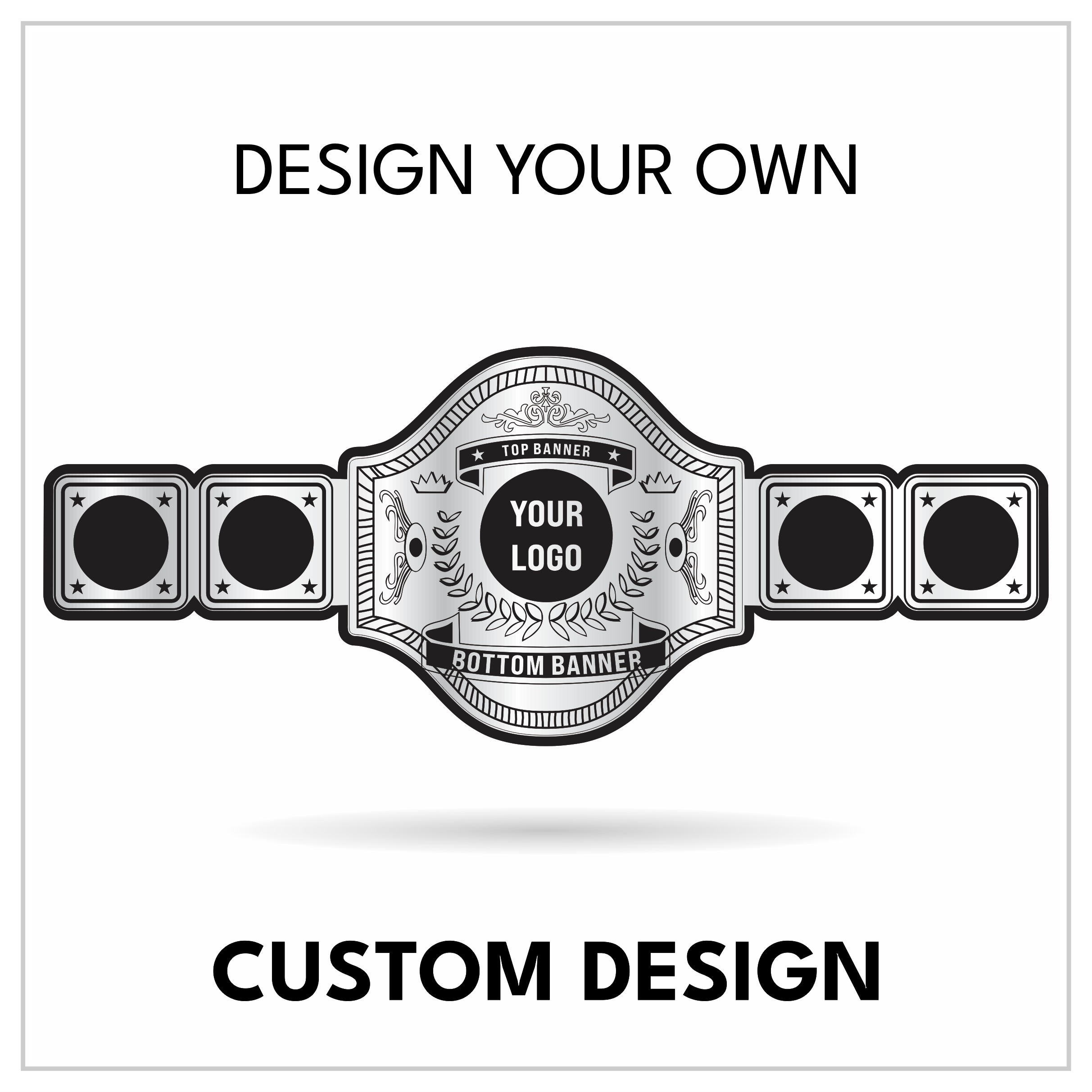 Design Your Own Custom Championship Belt | Personalized Title Belt