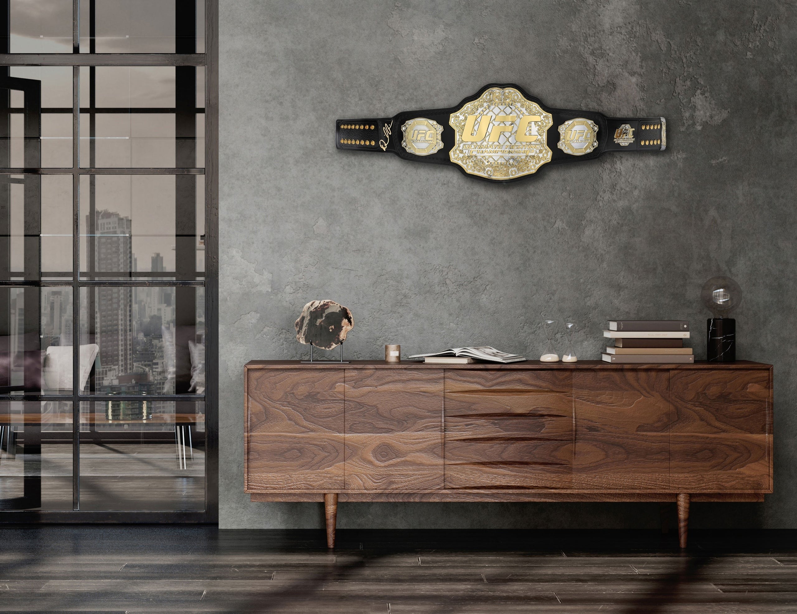 Daniel Cormier Signed UFC Championship Replica Belt