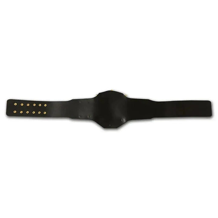 Black leather AWA heavyweight championship belt blank base from Championship Belts Online