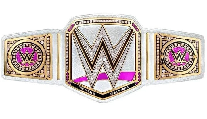 WWE women's championship belt pink Replica Title Belt 2mm Brass