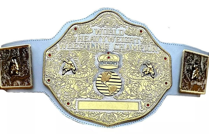 BIG GOLD World Heavyweight Championship Tittle Replica Belt Adult 4MM die castes