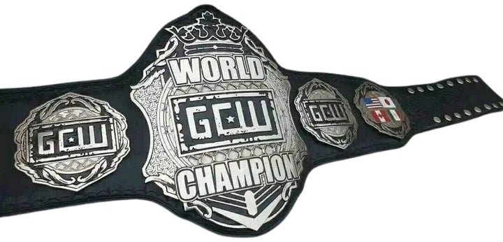 IC Intercontinental Wrestling belt Championship 4mm Zinc Replica adult size
