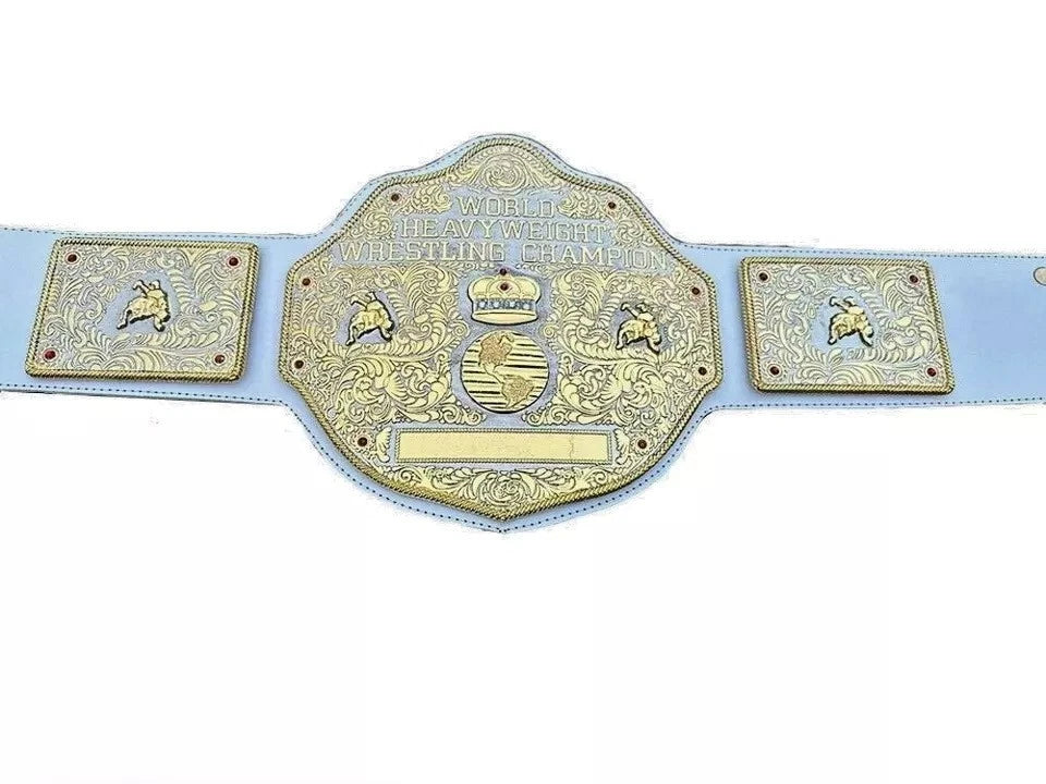 BIG GOLD World Heavyweight Championship Tittle Replica Belt Adult 4MM die castes