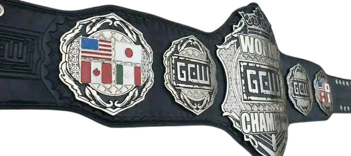 IC Intercontinental Wrestling belt Championship 4mm Zinc Replica adult size