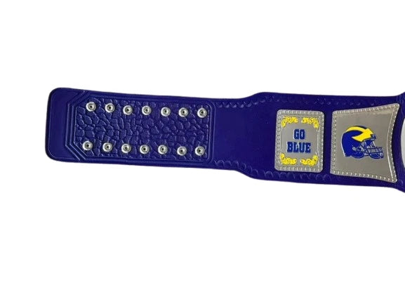 New Michigan BIG 12X Championship Title 4mm Zinc Metal Belt Replica Adult Size