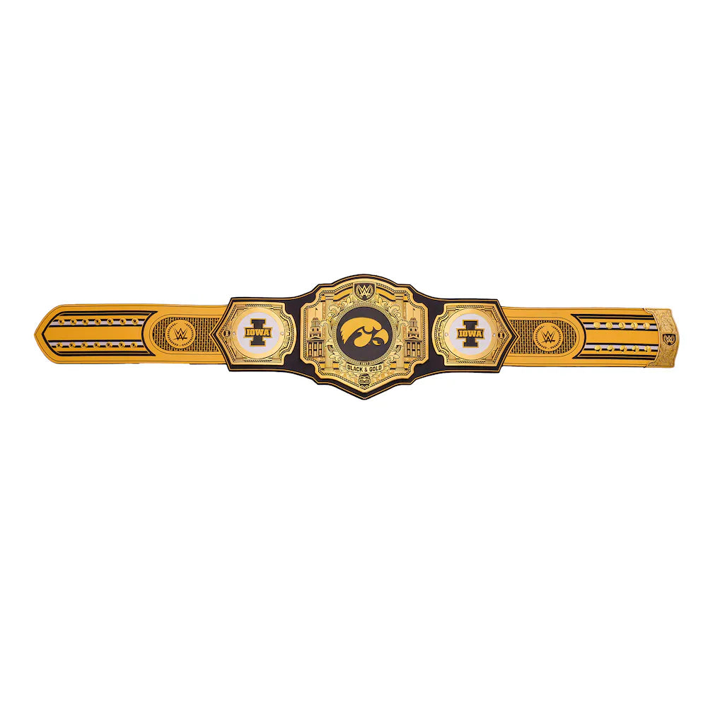 Iowa Hawkeyes WWE Legacy Title Belt