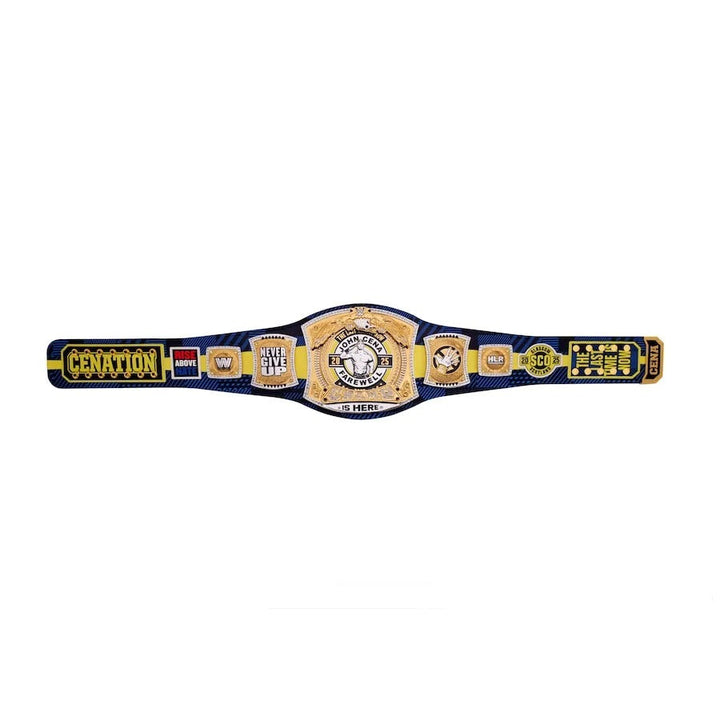 John Cena Farewell Tour 2025 Glasgow Spinner Championship Replica Title Belt Championship Belts Online