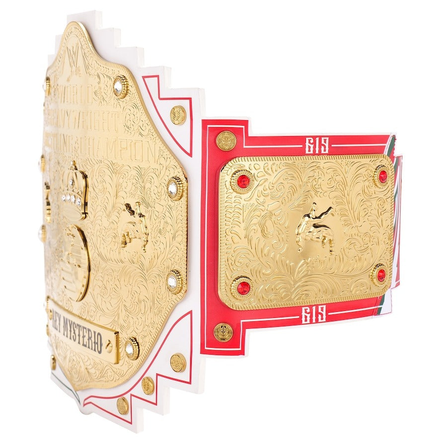 Rey Mysterio 20th Anniversary Signature Series Championship Replica Title Belt Championship Belts Online