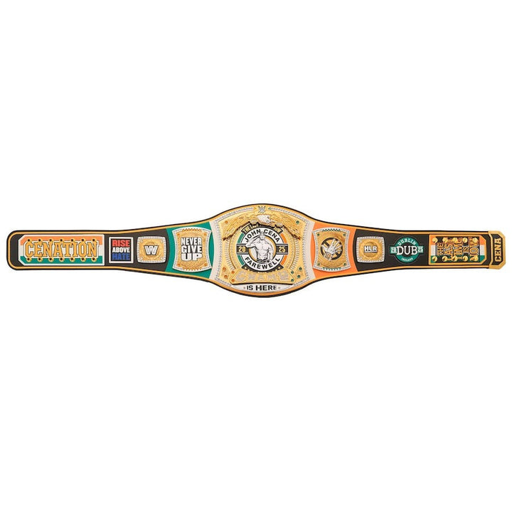 WWE John Cena Farewell 2025 Dublin Spinner Championship Replica Title Belt Championship Belts Online